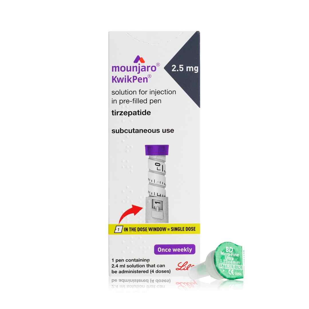 Mounjaro 2.5mg/2.4ml x 1 Weight Loss Pen - Life Aesthetics Wholesale